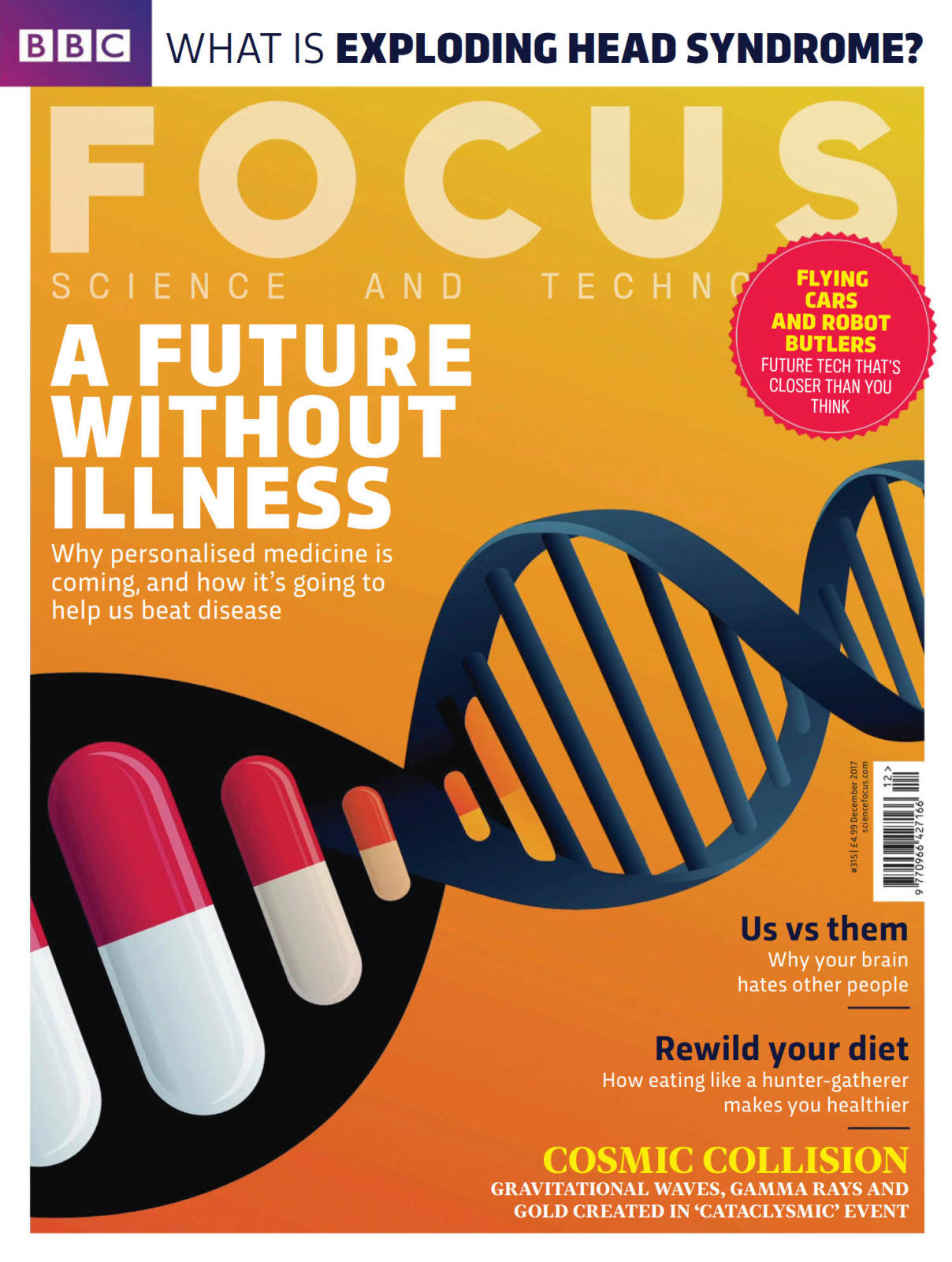 BBC Science Focus 科学聚焦杂志DECEMBER２０１７